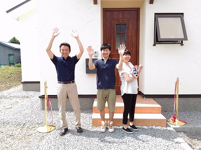 「東川の家」引き渡し（旭川近郊の工務店ならミヤザキホーム）