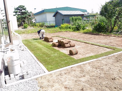 東川の家外構工事（旭川近郊の工務店ならミヤザキホーム）