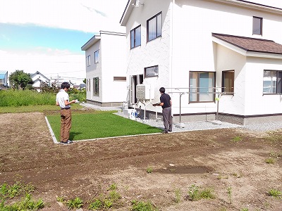 東川町きた住まいる建設推進事業実地検査（旭川近郊の工務店ならミヤザキホーム）