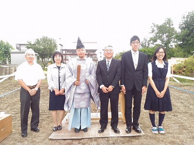 東光の家地鎮祭（旭川近郊の工務店ならミヤザキホーム）