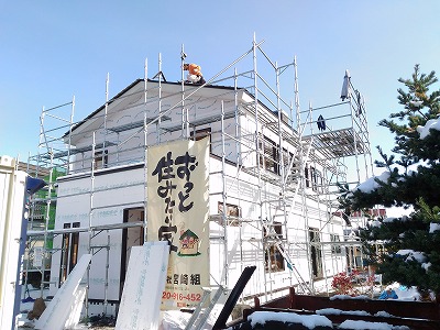 外部工事（旭川近郊の工務店ならミヤザキホーム）