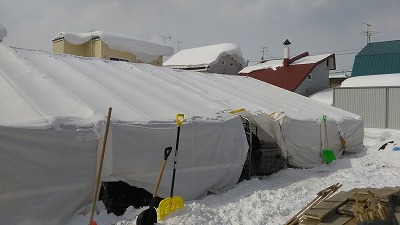 基礎工事　配筋編(旭川近郊の工務店ならミヤザキホーム）