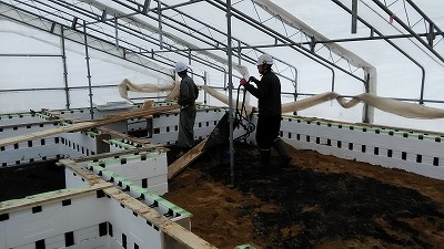 埋戻し(旭川近郊の工務店ならミヤザキホーム）