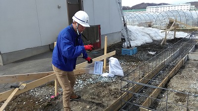 基礎配筋検査(旭川近郊の工務店ならミヤザキホーム）