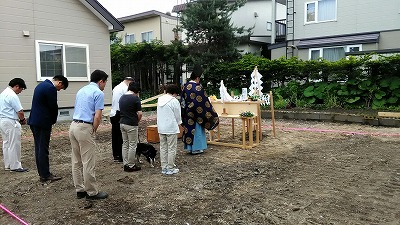 地鎮祭（旭川近郊の工務店ならミヤザキホーム）