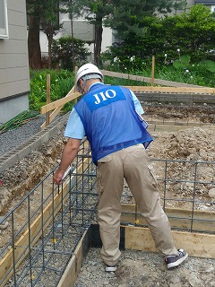 JIO配筋検査(旭川近郊の工務店ならミヤザキホーム）