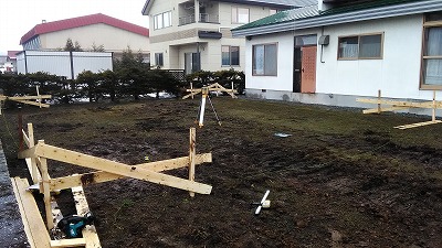 遣り方（旭川近郊の工務店ならミヤザキホーム）