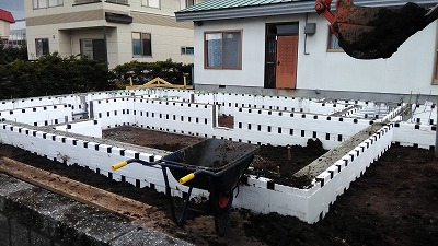 埋戻し（旭川近郊の工務店ならミヤザキホーム）