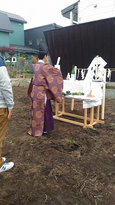 地鎮祭（旭川近郊の工務店ならミヤザキホーム）