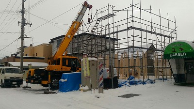 建て方（旭川近郊の工務店ならミヤザキホーム）