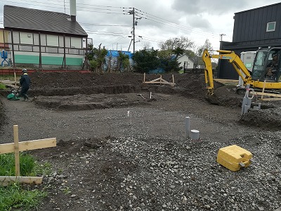 根堀り（旭川近郊の工務店ならミヤザキホーム）