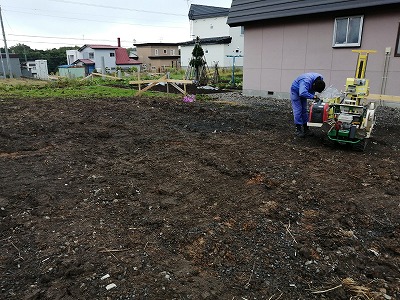 地盤調査（旭川近郊の工務店ならミヤザキホーム）