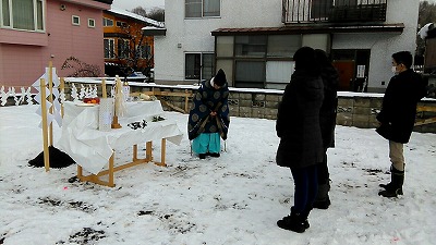 地鎮祭（旭川近郊の工務店ならミヤザキホーム）