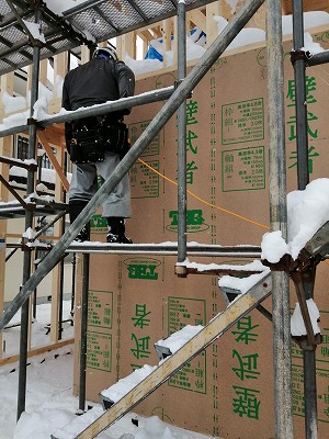 構造用合板張り（旭川近郊の工務店ならミヤザキホーム）