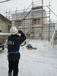 JIO防水検査(旭川近郊の工務店ならミヤザキホーム）