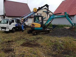 地盤改良工事(旭川近郊の工務店ならミヤザキホーム）