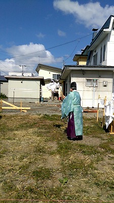 地鎮祭（旭川近郊の工務店ならミヤザキホーム）