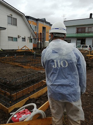 JIO配筋検査（旭川近郊の工務店ならミヤザキホーム）