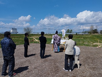 地鎮祭（旭川近郊の工務店ならミヤザキホーム）