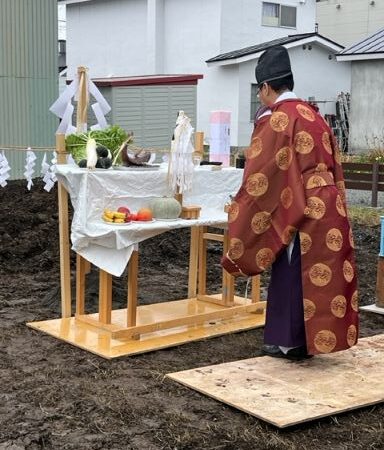 地鎮祭(旭川近郊の工務店ならミヤザキホーム)